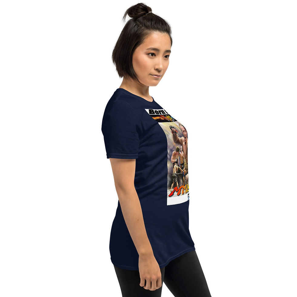 Thumbnail: Born to fight MMA4 Short-Sleeve Unisex T-Shirt