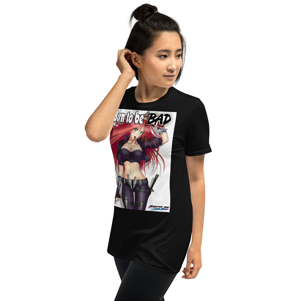 Thumbnail: Born to be bad Anime22 Short-Sleeve Unisex T-Shirt