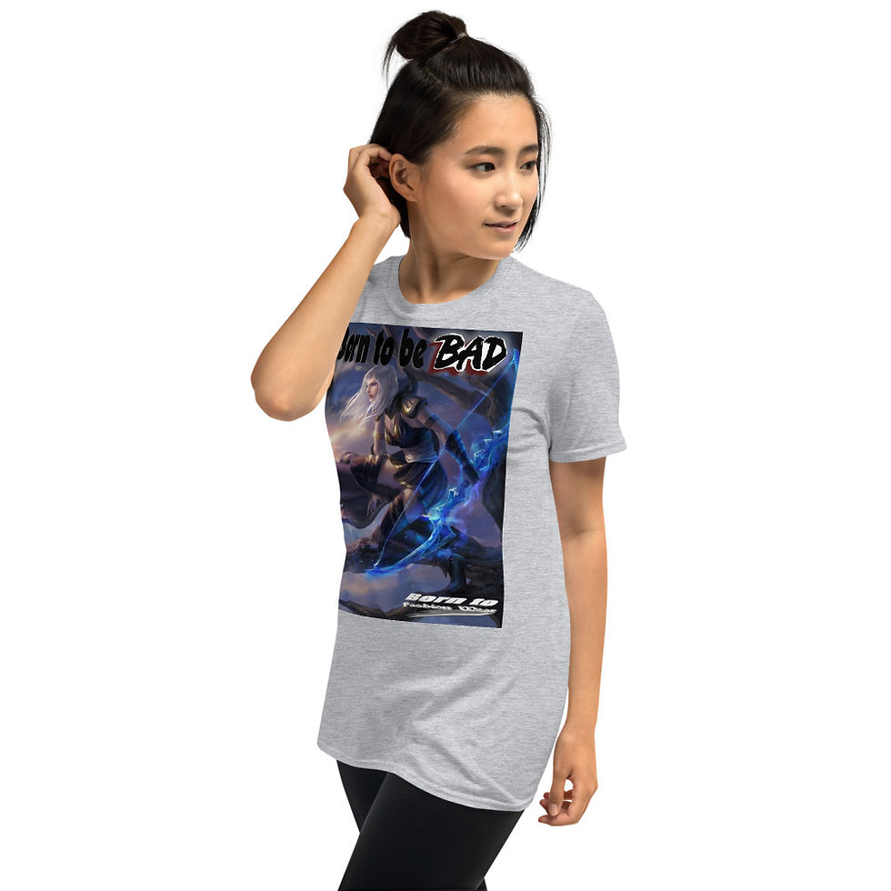 Thumbnail: Born to be bad Anime4 Short-Sleeve Unisex T-Shirt