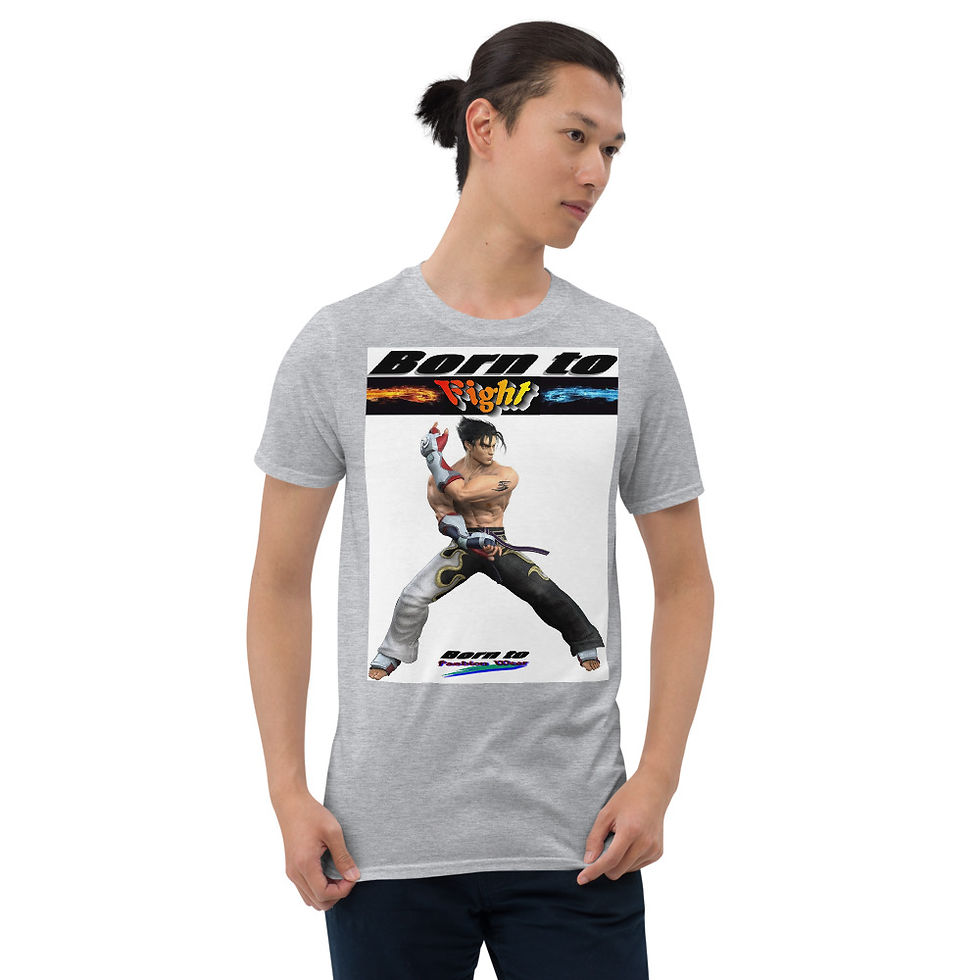 Thumbnail: Born to fight1 Short-Sleeve Unisex T-Shirt