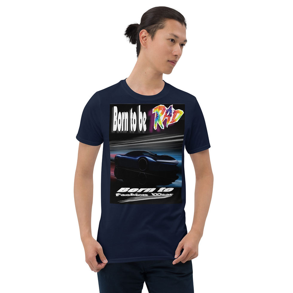 Thumbnail: Born to be rad car47 Short-Sleeve Unisex T-Shirt