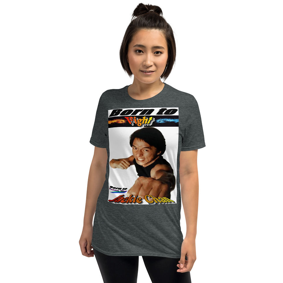 Thumbnail: Born to fight Chan3 Short-Sleeve Unisex T-Shirt