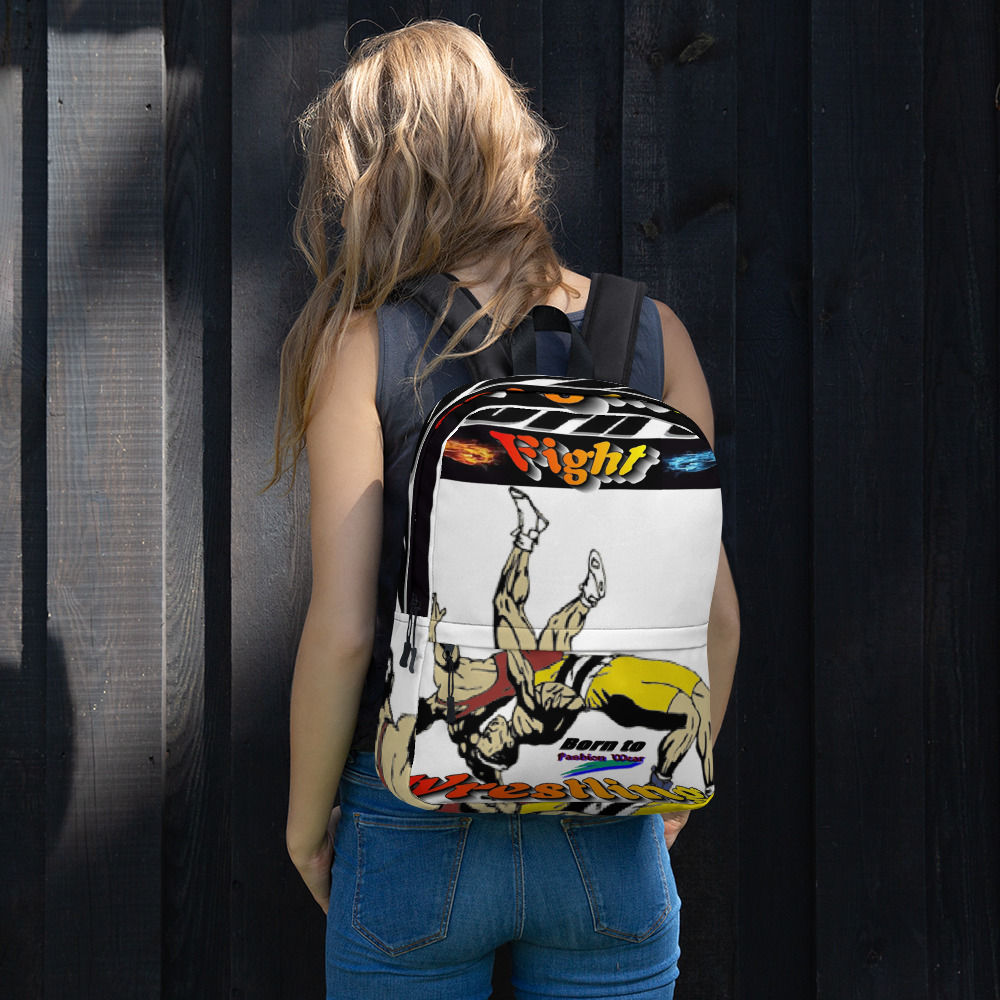 Born to fight wrestling2 Backpack