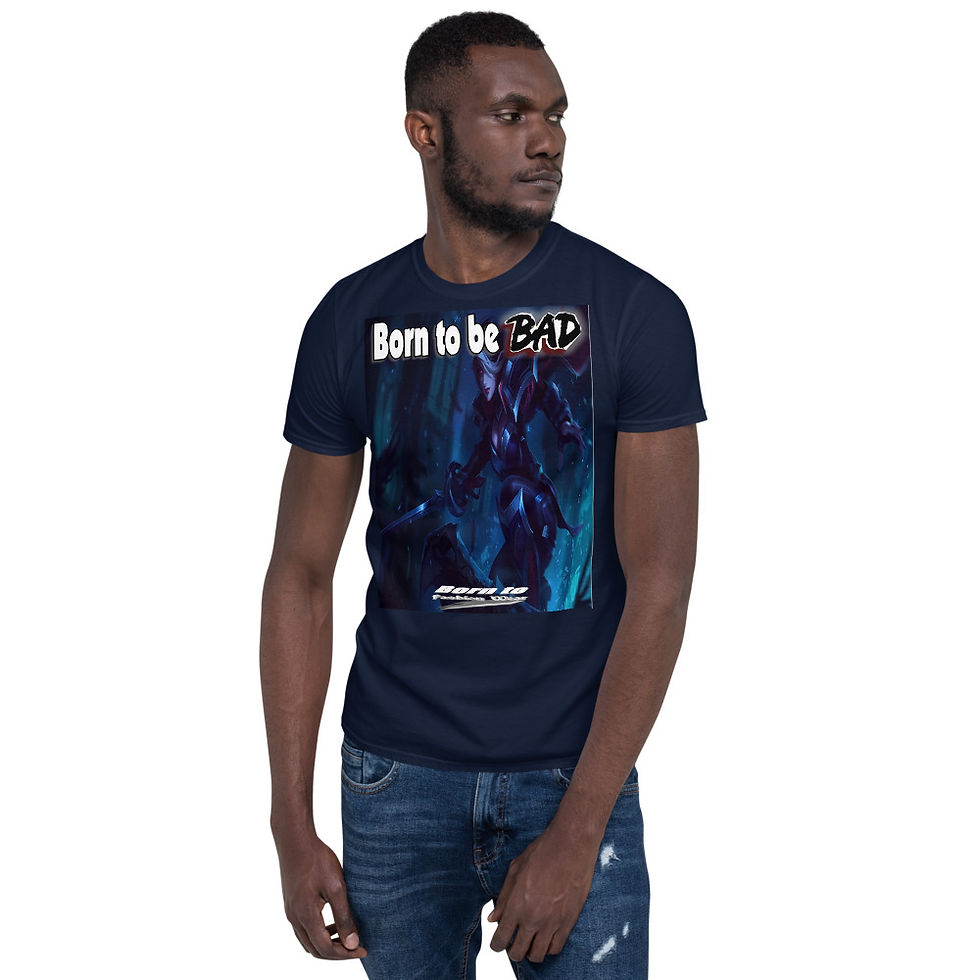 Thumbnail: Born to be bad Anime62 Short-Sleeve Unisex T-Shirt