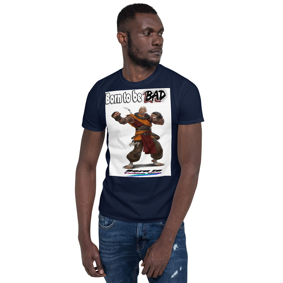 Thumbnail: Born to be bad Anime54 Short-Sleeve Unisex T-Shirt