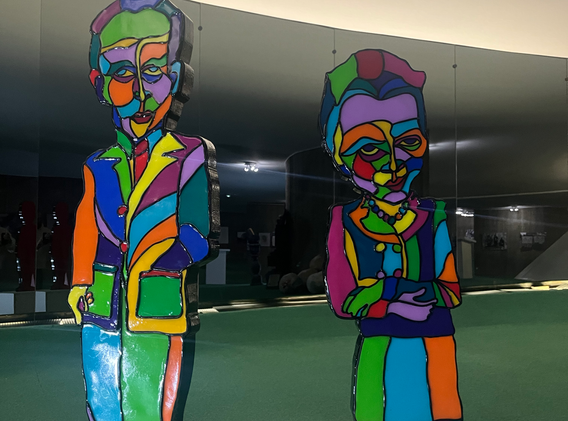 Aragon et Elsa Triolet par Sophie Chevalier-Lavilliers