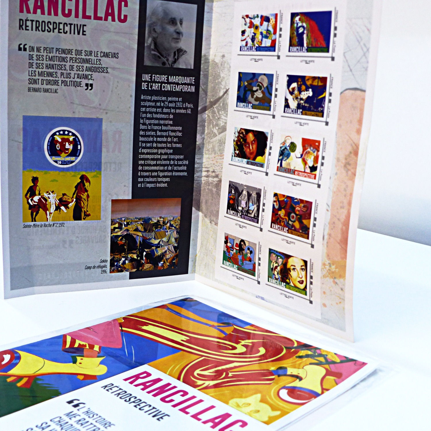 Timbres Bernard Rancillac
