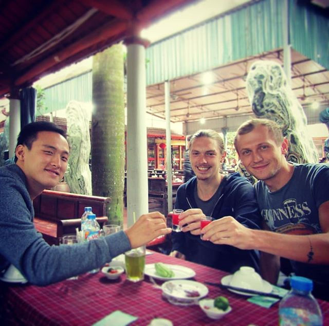 Drinking Snake Blood in Hanoi