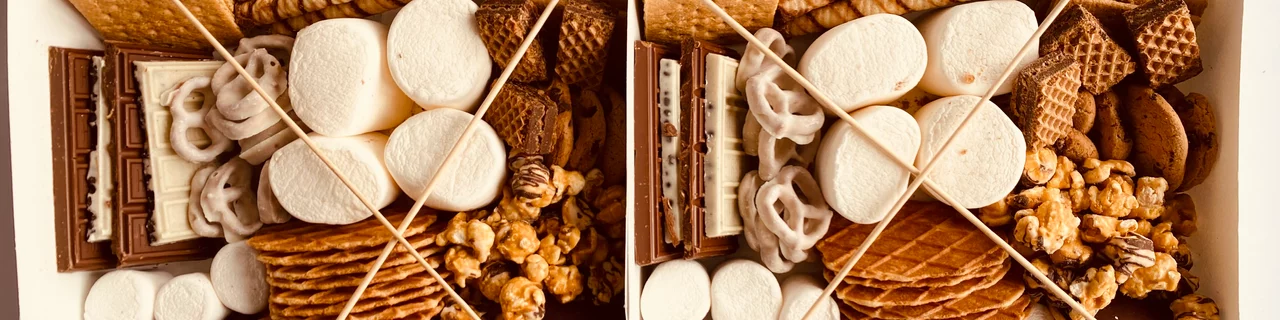 Arranged Food and Objects