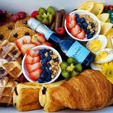 Arranged Food and Objects