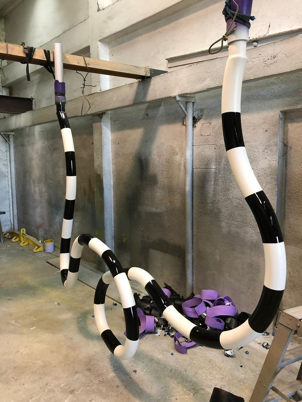 blasting and paint shop at Triple R Engineering Manawatu