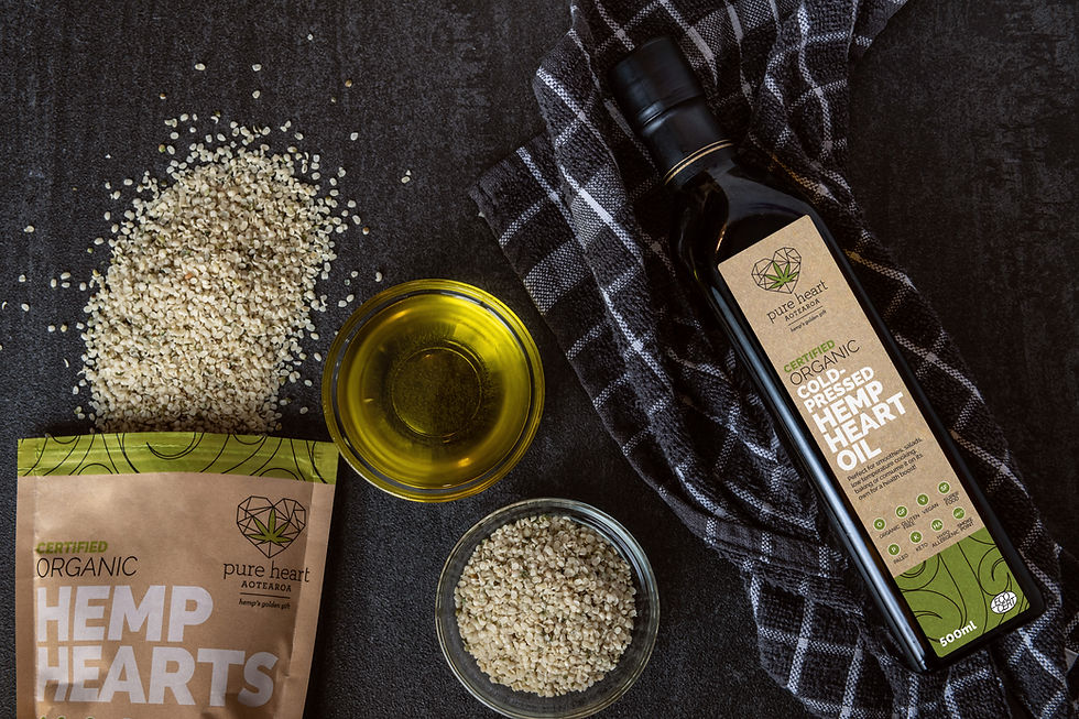 Thumbnail: Organic Hemp Hearts & Hemp Heart Oil Combo