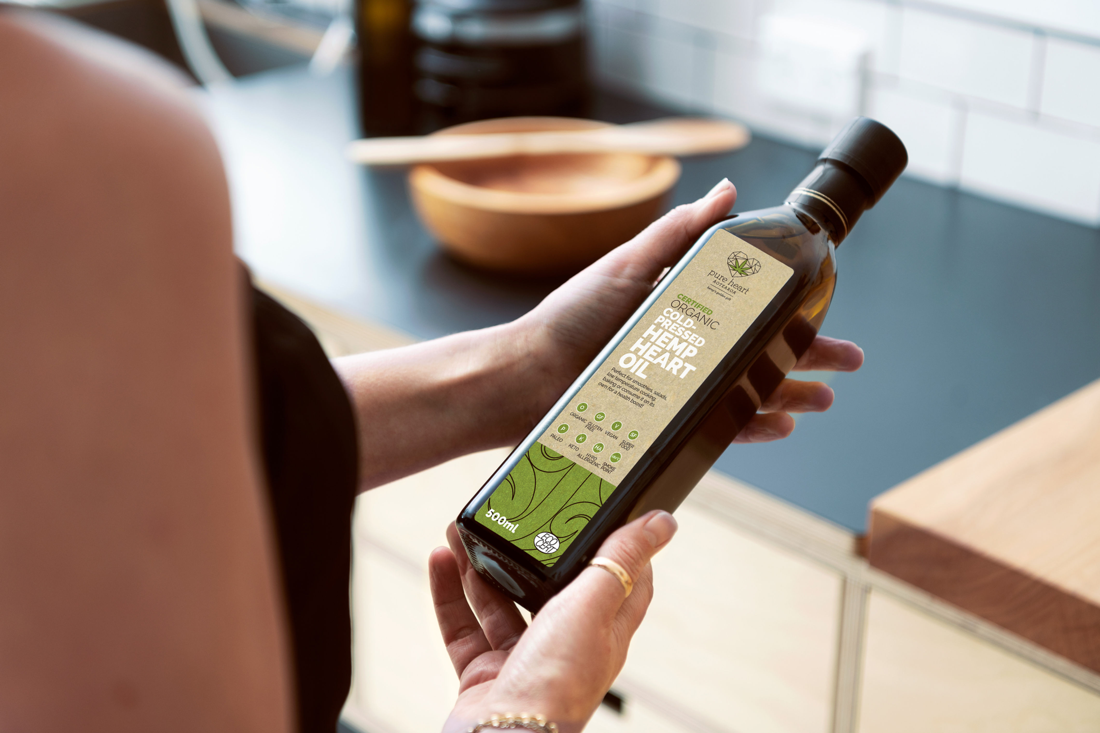 Organic Hemp Heart Oil