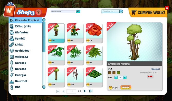Novidade: Shopz Floresta