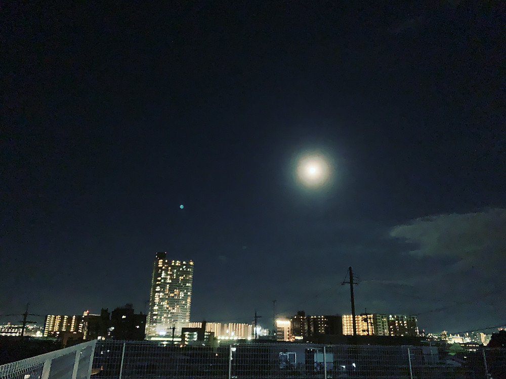 月 moon 名月 中秋の名月