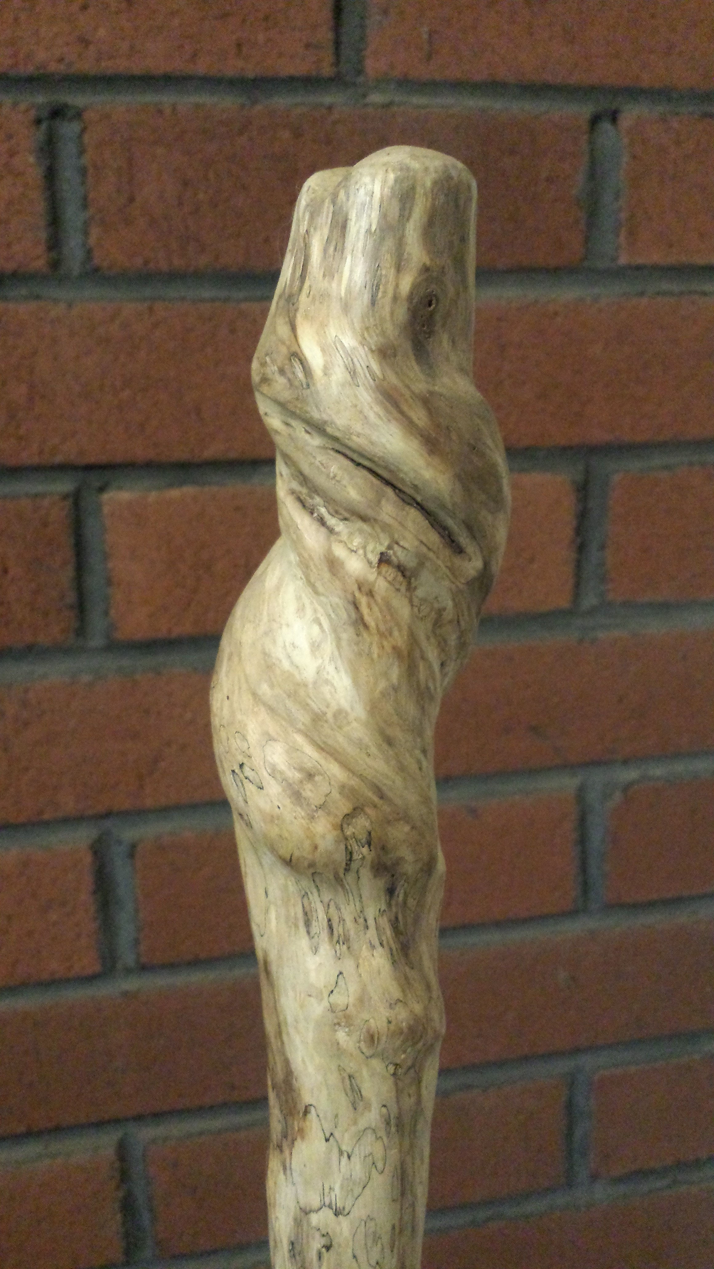 Walking stick, Spiral top Staff, lite.