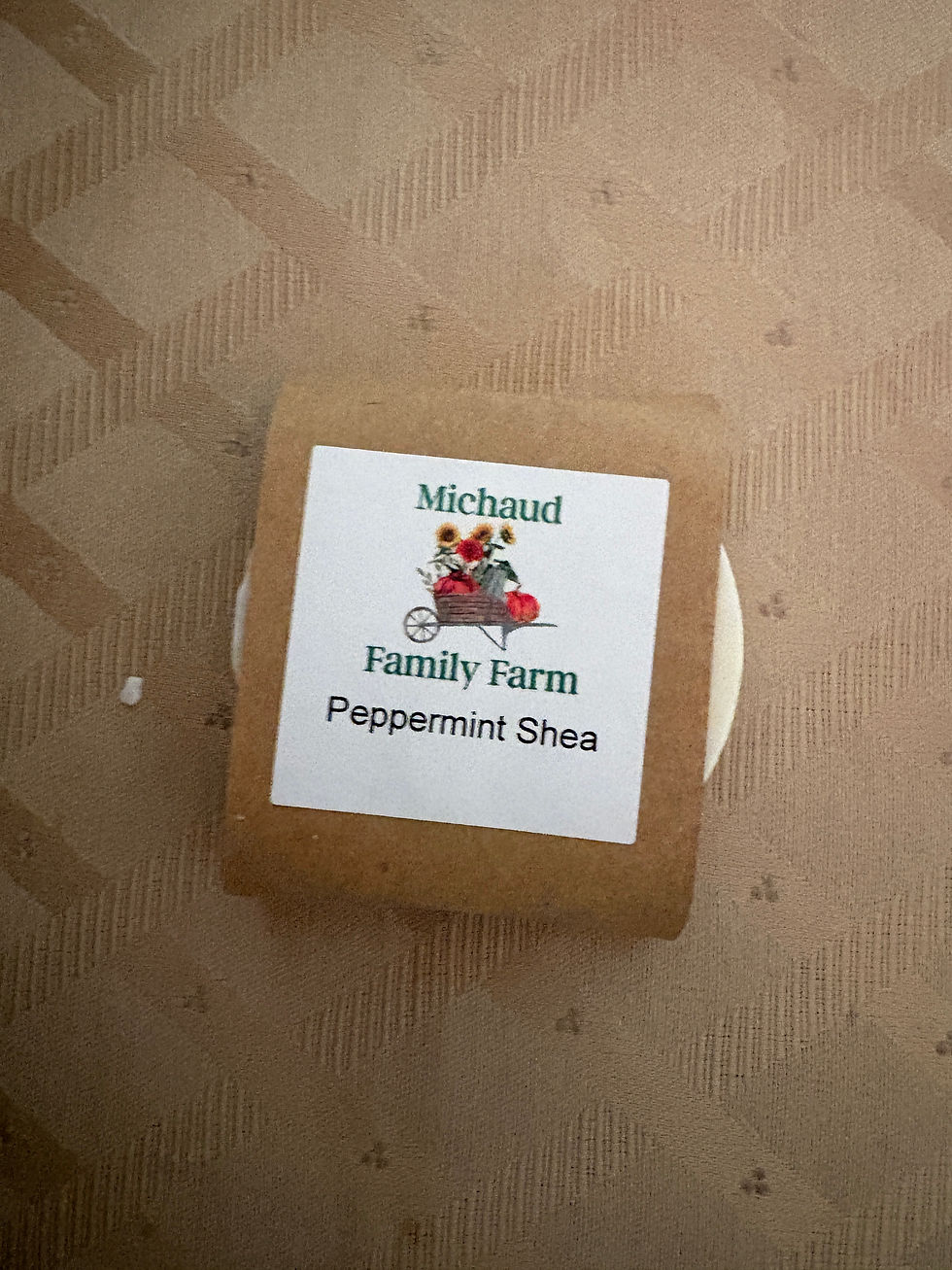 Peppermint Shea with Loofah