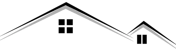 a decrative roofline element roofline with black windows and grey accent colors