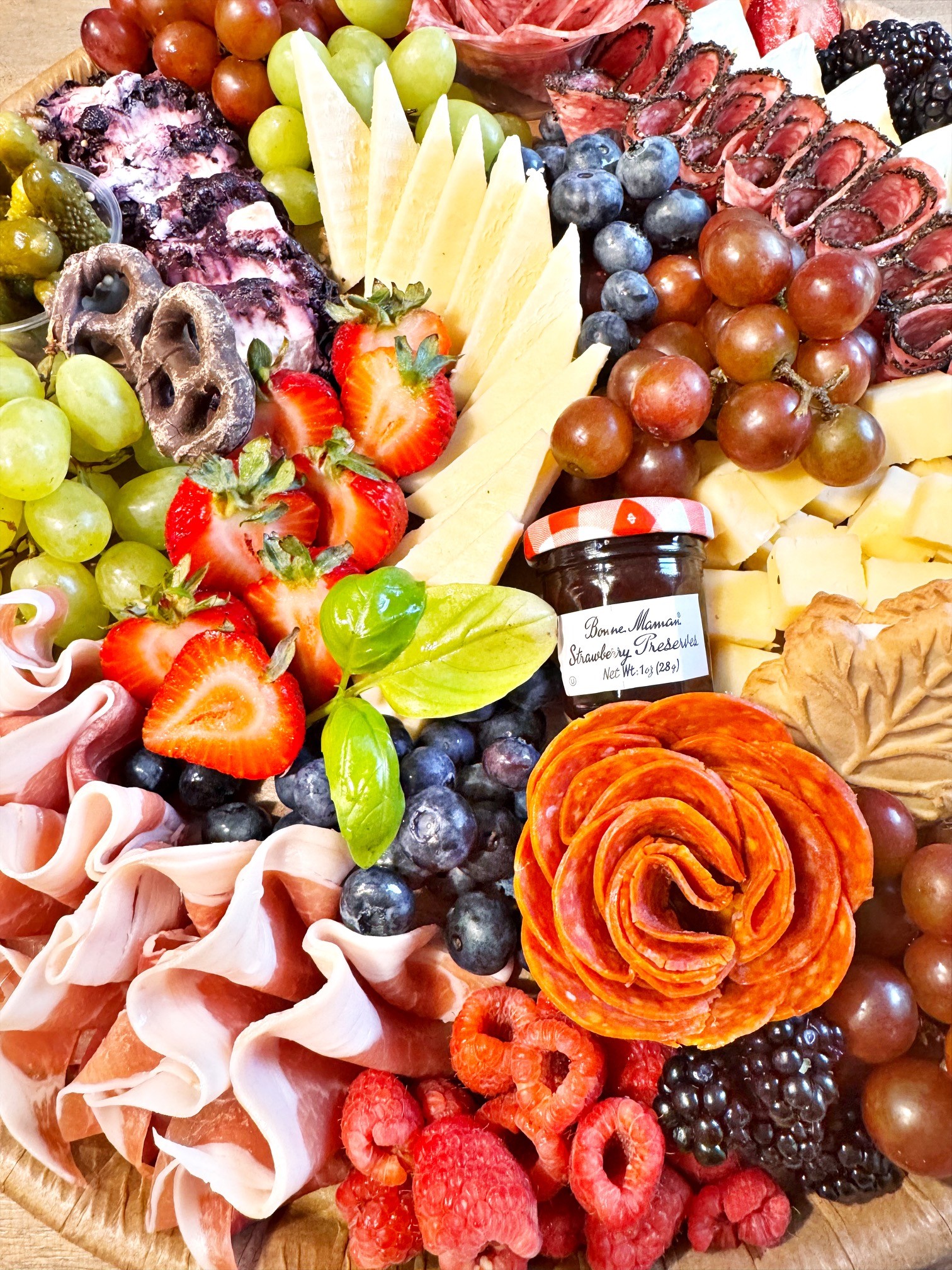 Arranged Food and Objects