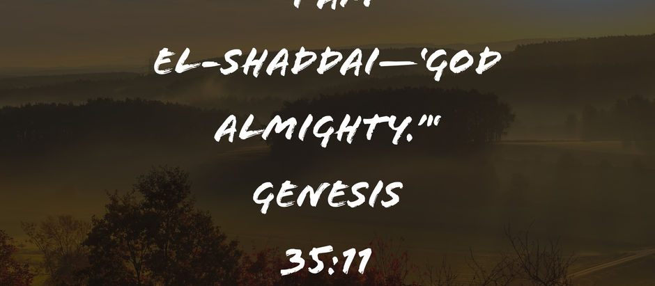 Genesis 35: El Bethel