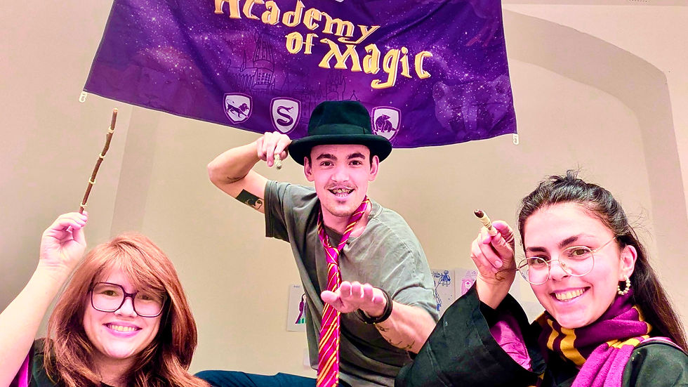 Academy of Magic Englisch Feriencamp für Kinder mit kreativen Lernaktivitäten