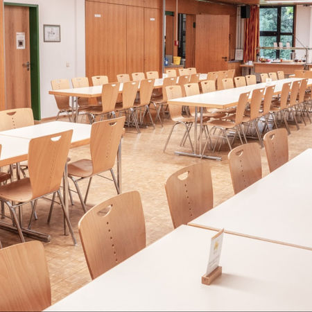 Heller Seminarraum für englische Feriencamps mit native speakers