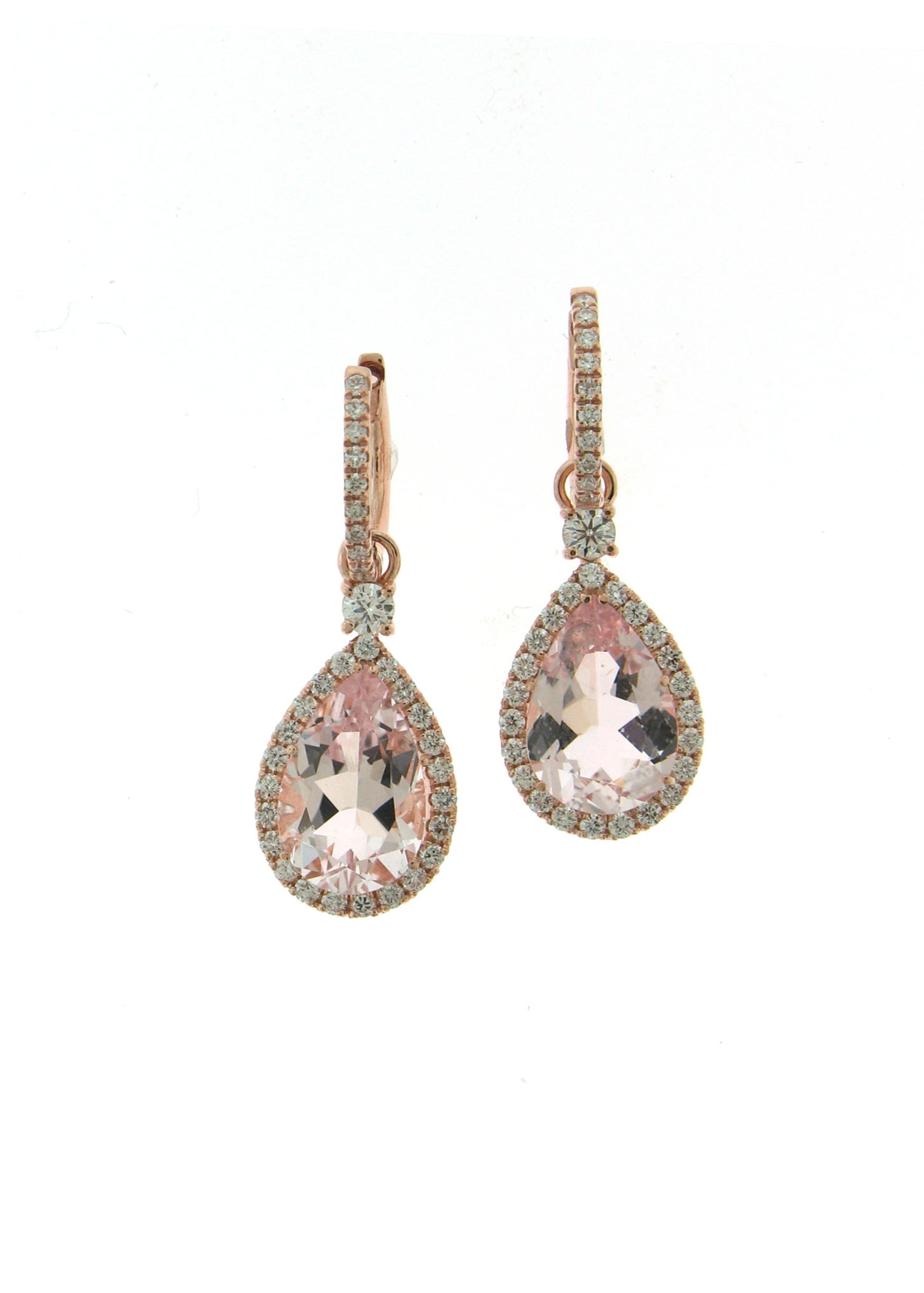 Morganite Earrings