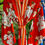 Miniatura: kimono floral vermelho