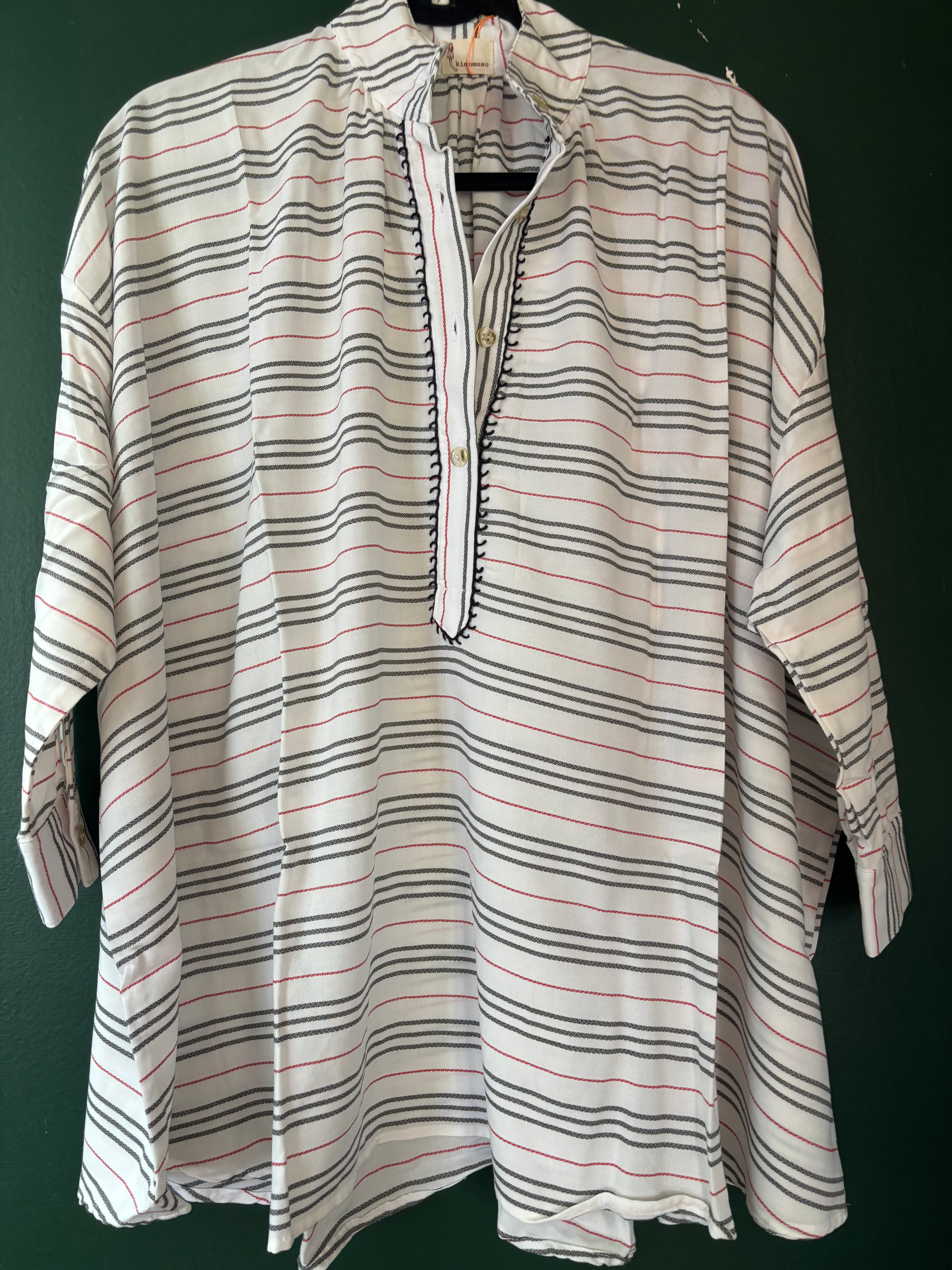 Camisão clássico listrado 