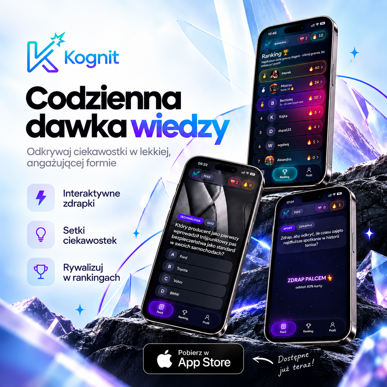 Pobierz aplikację Kognit z App Store