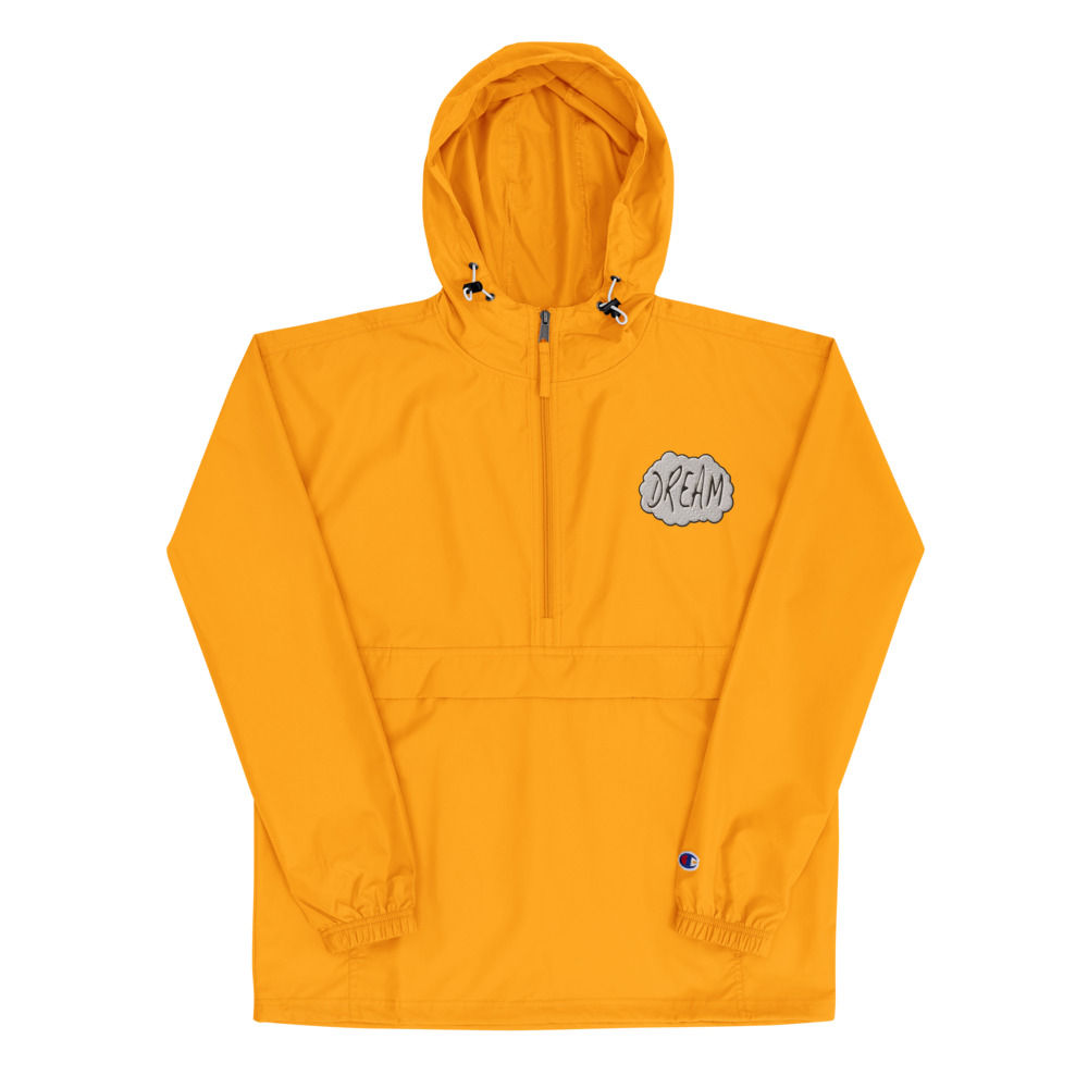 Embroidered Dream X Champion Packable Jacket