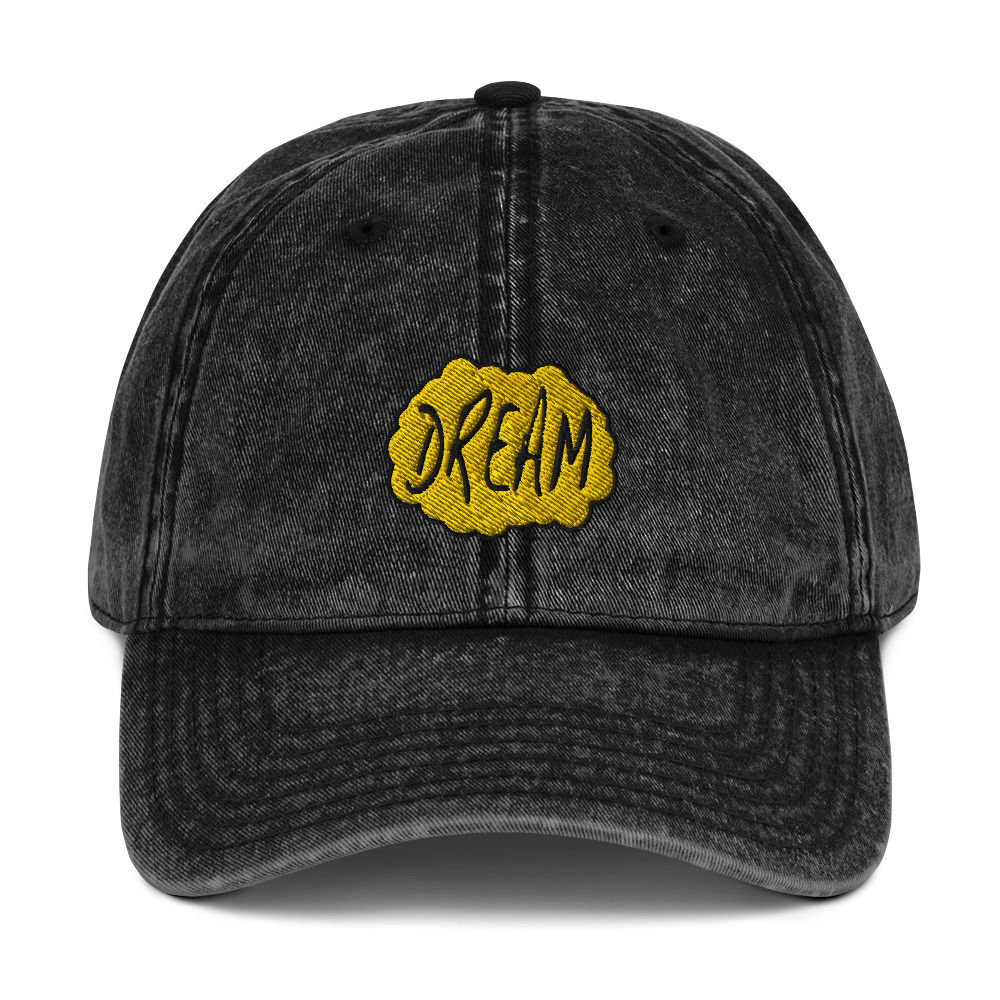 DREAM SHOW Vintage Cotton Twill Cap
