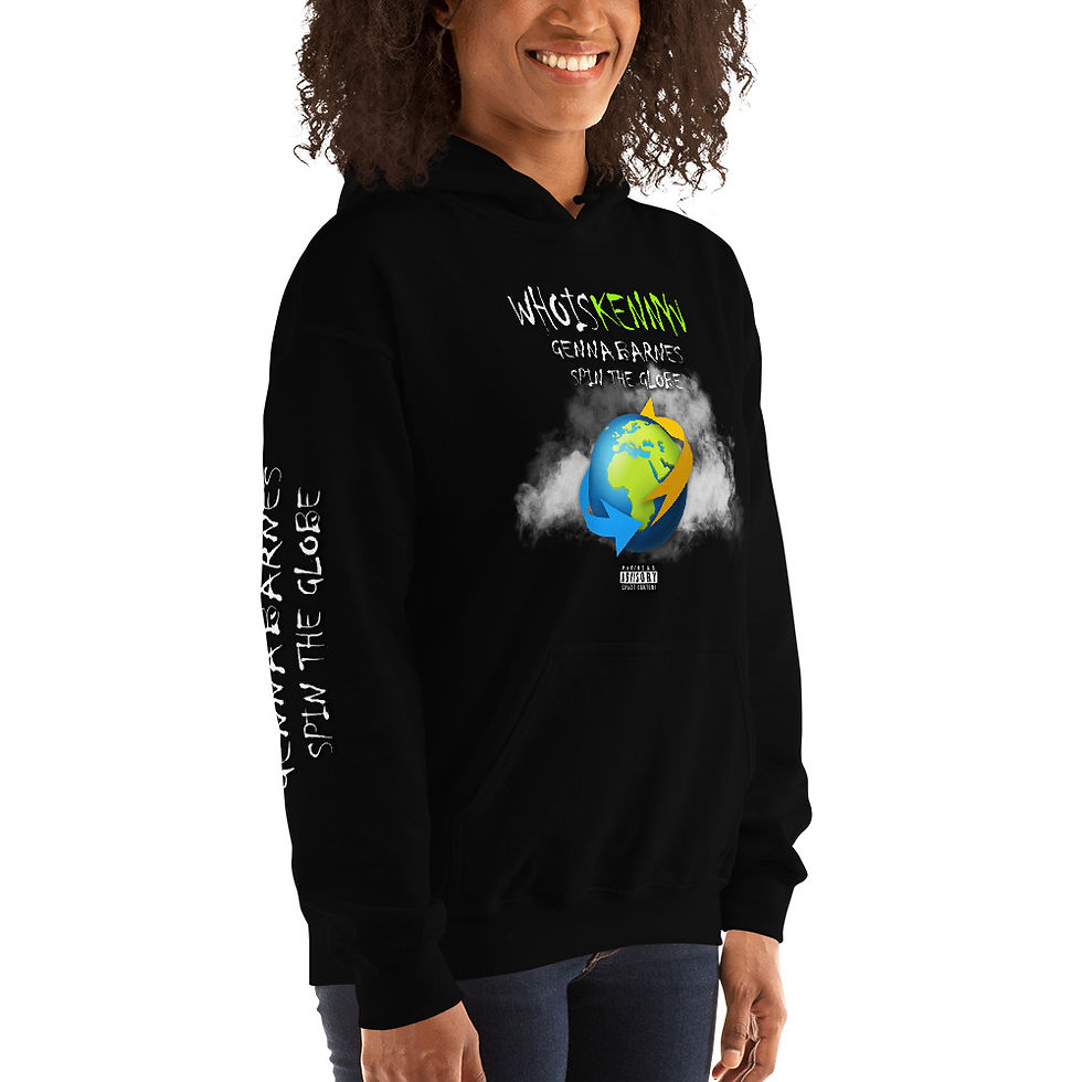 Thumbnail: Spin The Globe Unisex Hoodie