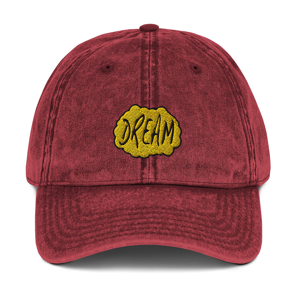 Thumbnail: DREAM SHOW Vintage Cotton Twill Cap