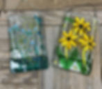 Glass Fusion Pocket Vase