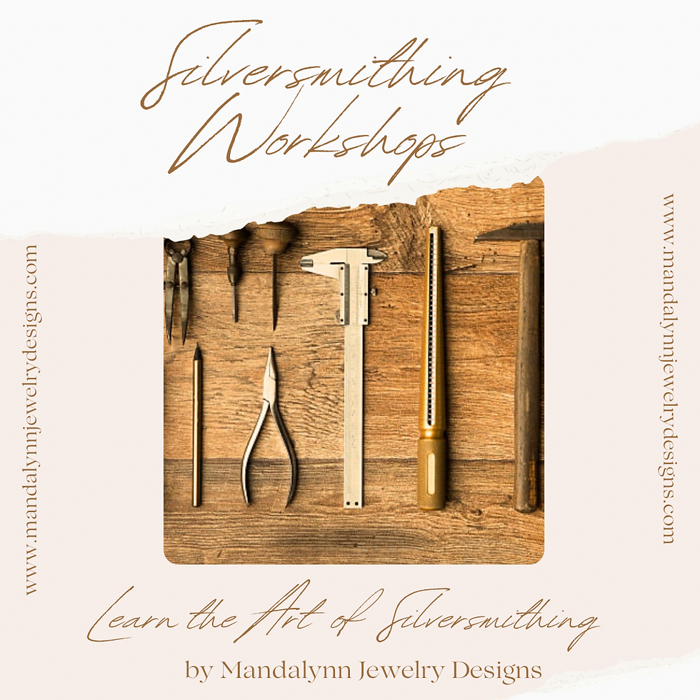 Silversmithing Classes with Mandi Wirtanen