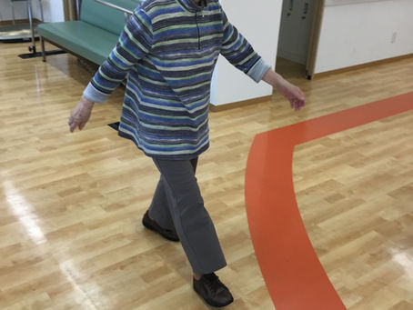 今月の応用歩行♪