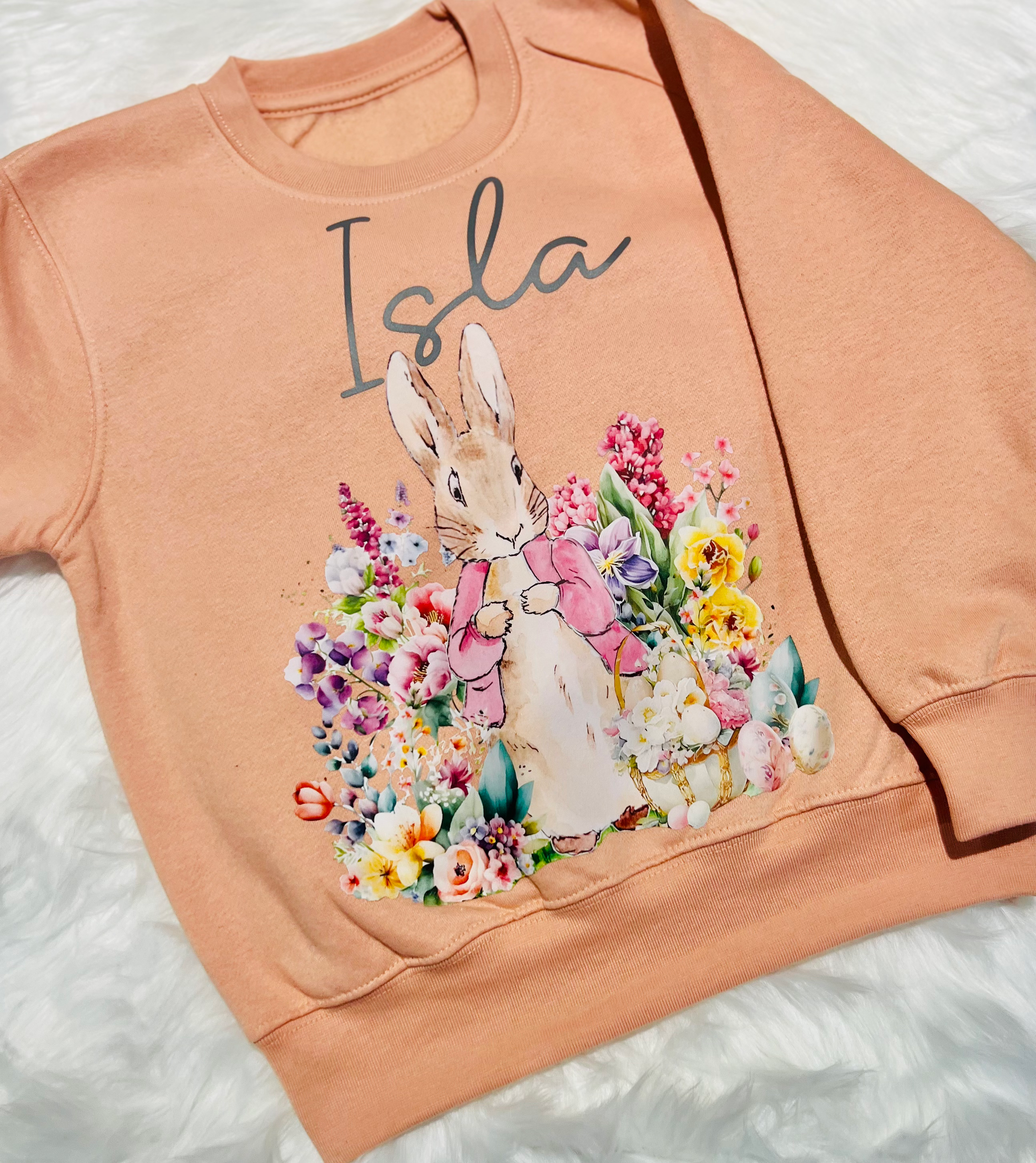 Peter Rabbit inspired  sweater