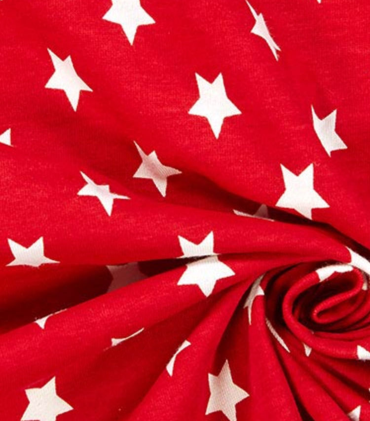 Handmade Red Star Romper