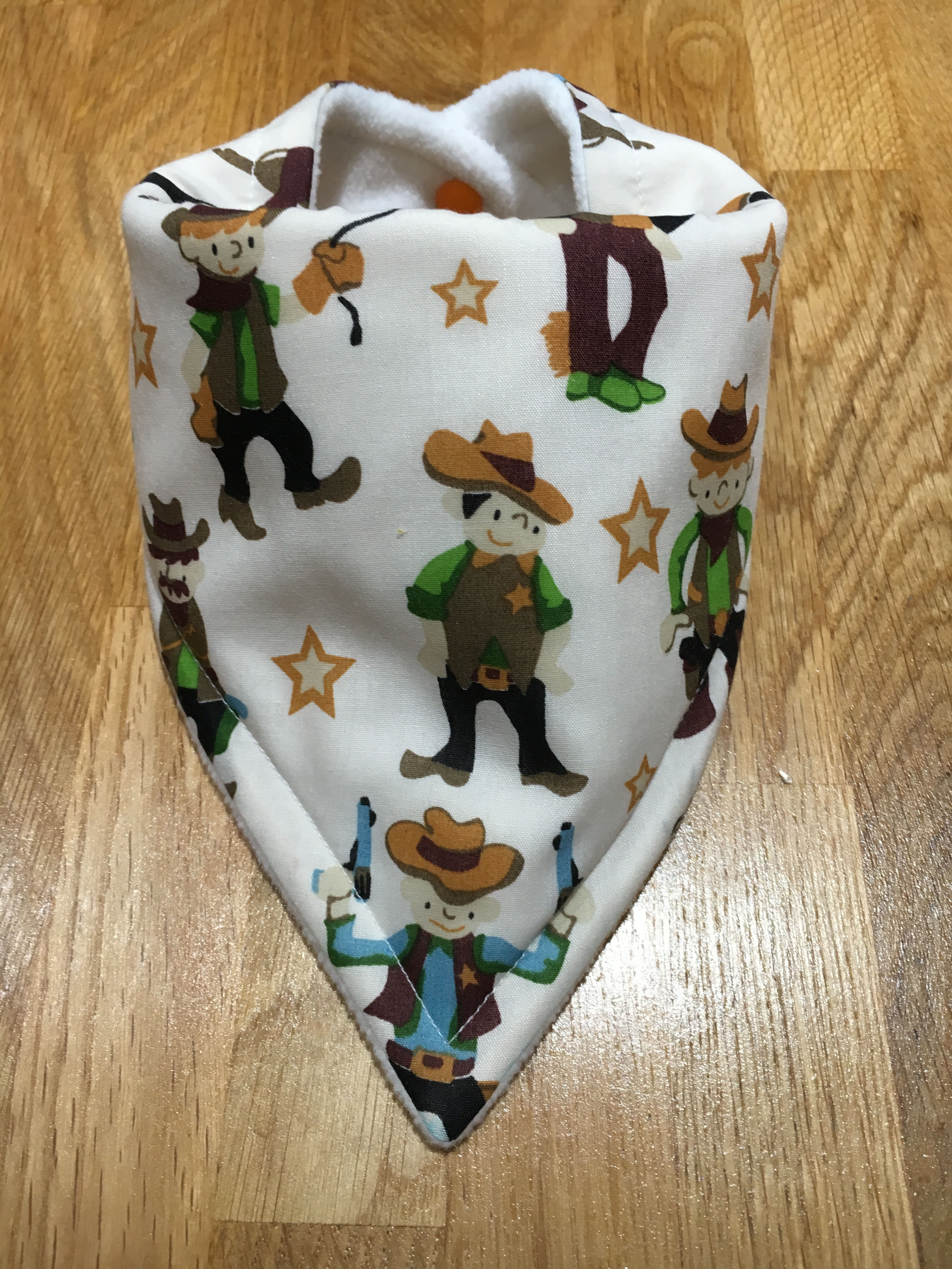 Cowboy Bandana Dribble Bib
