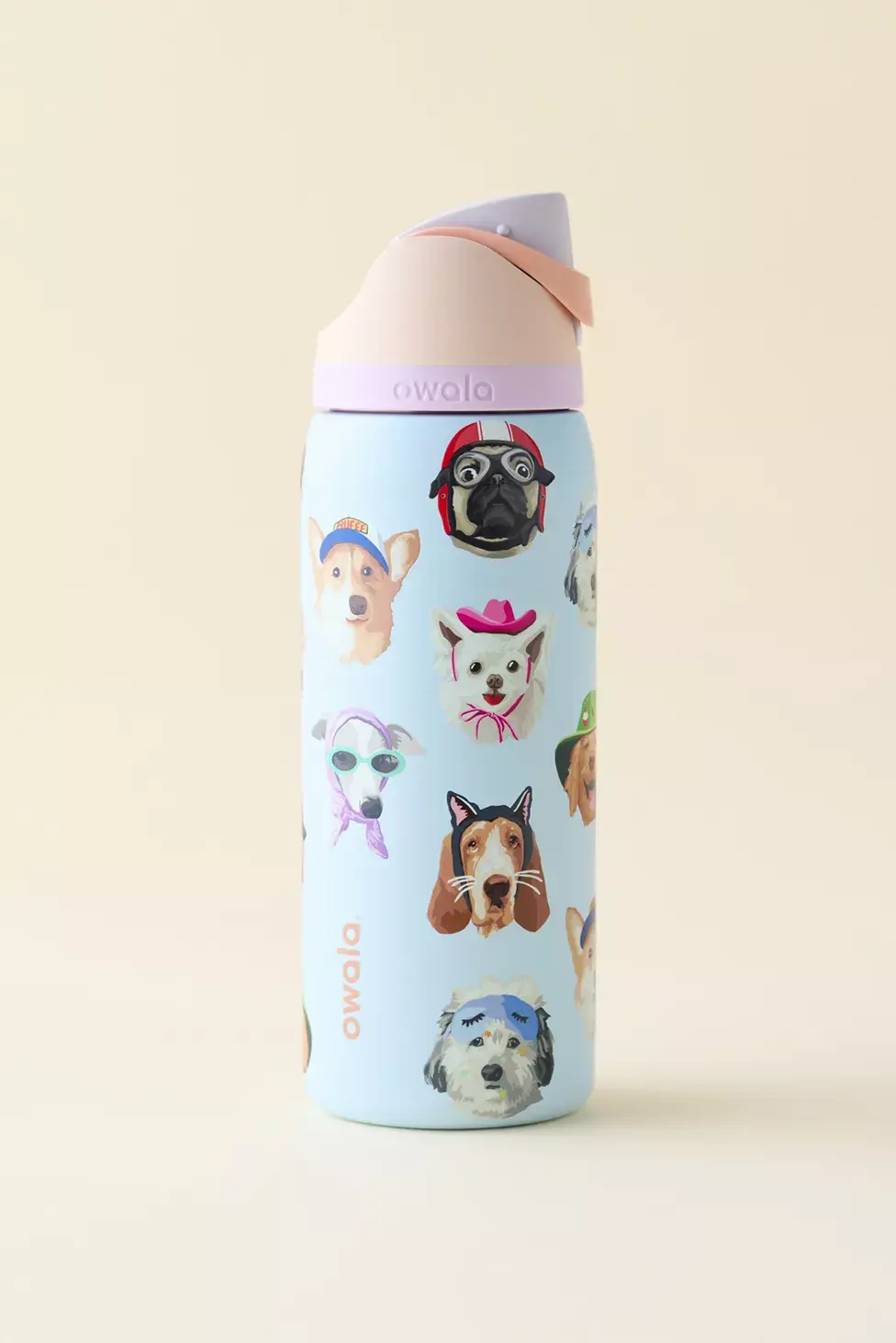 縮圖：🐶 Owala 限量狗狗聯名水壺～每天都被療癒一次 🩵