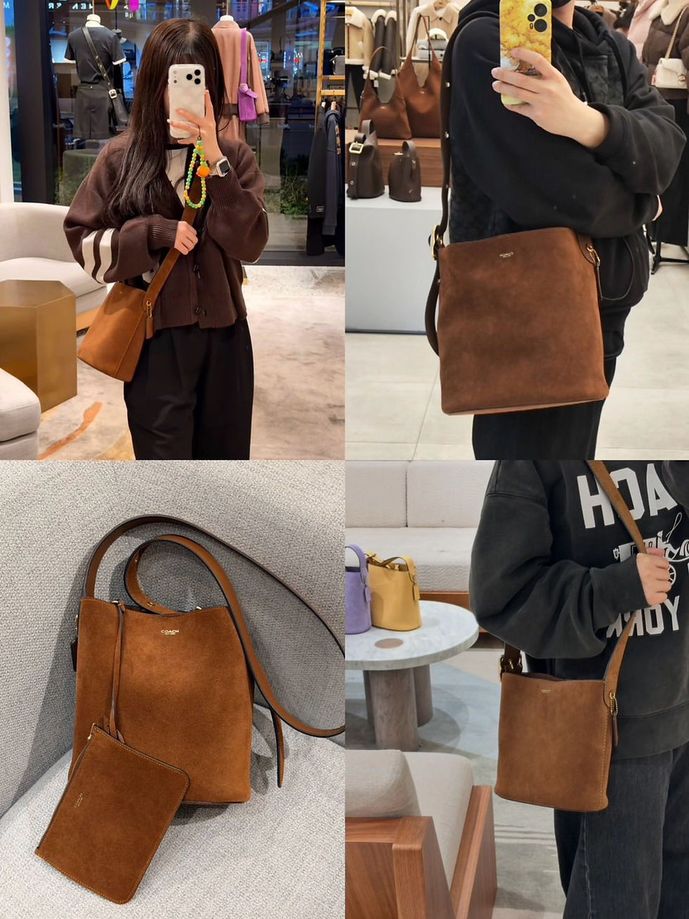 縮圖：✨COACH｜𝘾𝙊𝘼𝘾𝙃 𝘽𝙇𝙀𝙀𝘾𝙆𝙀𝙍 必入款 價位~整個被驚艷到！隨包附贈 可拆式小包喔