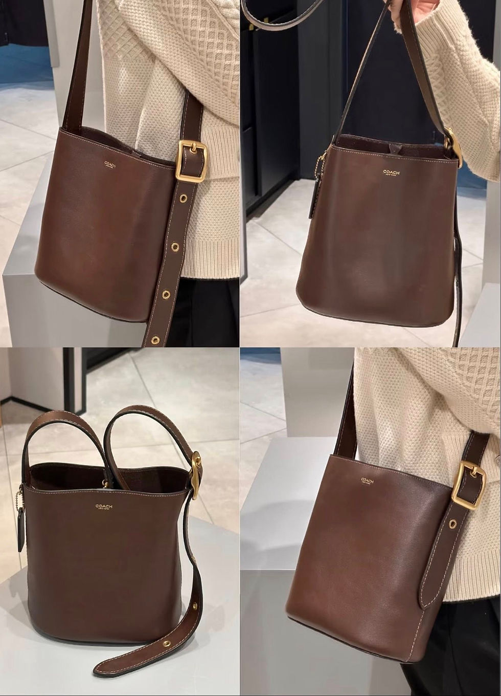 縮圖：✨COACH｜𝘾𝙊𝘼𝘾𝙃 𝘽𝙇𝙀𝙀𝘾𝙆𝙀𝙍 必入款 價位~整個被驚艷到！隨包附贈 可拆式小包喔
