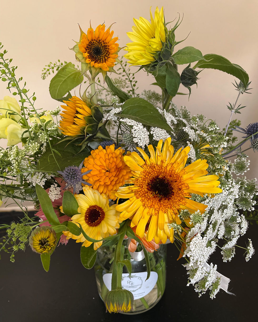 Eye-level view of a festive Christmas wreath workshop setup