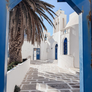 Church on Pano Piazza Serifos