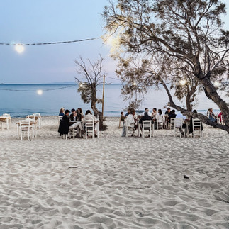 Restaurant Nikos en Maria op het strand van Plaka Beach Naxos