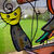 Thumbnail: Video of Vintage Ceramic and Stained Glass Watering Can Plant Stake