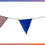 Thumbnail: Sections of Stained Glass Rainbow Bunting