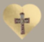 Mosaic Cross in Pique Assiette Style