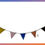Thumbnail: Stained Glass Rainbow Bunting